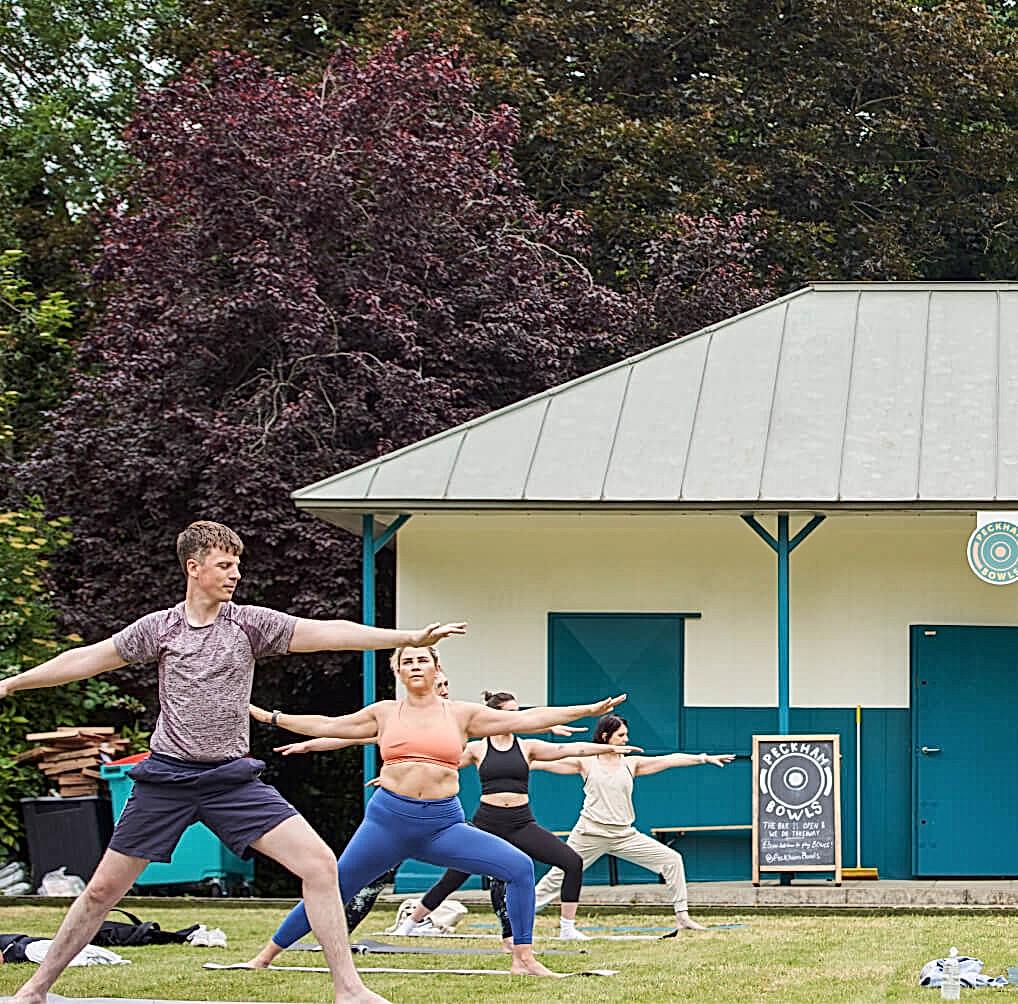 Outdoor Yoga Peckham Rye Park